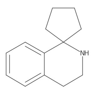 3',4'-dihydro-2'H-spiro[cyclopentane-1,1'-isoquinoline] Structure