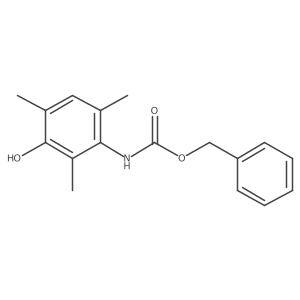 benzyl N-(3-hydroxy-2,4,6-trimethylphenyl)carbamate Structure