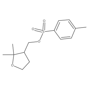 (2,2-Dimethyloxolan-3-yl)methyl 4-methylbenzene-1-sulfonate Structure
