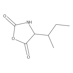 (R)-4-[(R)-sec-Butyl]oxazolidine-2,5-dione Structure