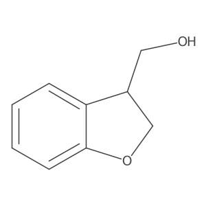 (S)-(2,3-Dihydrobenzofuran-3-YL)methanol结构式