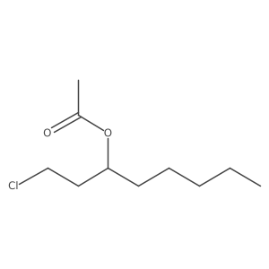 1-Chlorooctan-3-yl acetate Structure