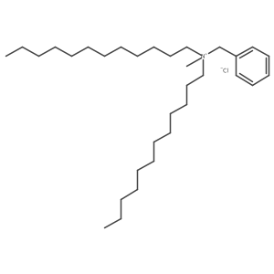 Didodecyl methyl benzyl ammonium chloride Structure