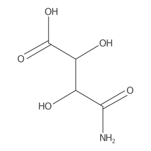 (R,R)-(+)-Tartaric acid monoamide Structure