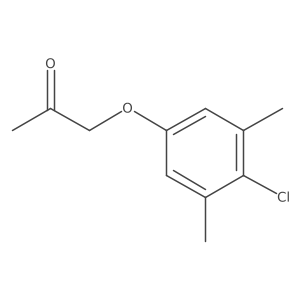 2-Propanone, 1-(4-chloro-3,5-dimethylphenoxy)- Structure