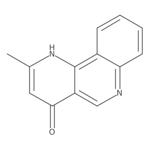 2-Methylbenzo[h]-1,6-naphthyridin-4-ol结构式