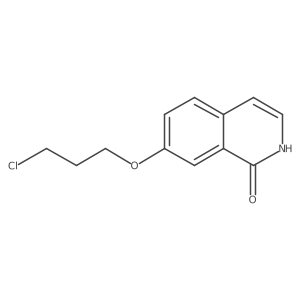 7-(3-Chloropropoxy)isoquinolin-1(2H)-one Structure
