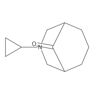3-Cyclopropyl-3-azabicyclo[3.3.1]nonan-9-one结构式