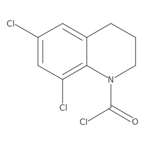 6,8-dichloro-3,4-dihydro-2H-quinoline-1-carbonyl chloride Structure