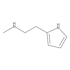 methyl[2-(1H-pyrrol-2-yl)ethyl]amine结构式