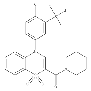 N-(3-bromobenzyl)-5-(3-oxo-3-pyrrolidin-1-ylpropyl)thiophene-2-carboxamide结构式