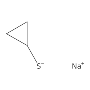 Sodium cyclopropanethiolate Structure