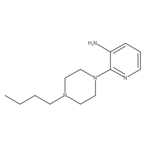 2-(4-Butyl-1-piperazinyl)-3-pyridinamine Structure