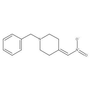 4-(Nitromethylene)-1-(phenylmethyl)piperidine结构式