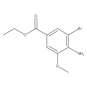 Ethyl 4-amino-3-bromo-5-methoxybenzoate Structure