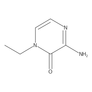 3-Amino-1-ethyl-1,2-dihydropyrazin-2-one结构式