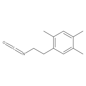 1-(2-Isocyanatoethyl)-2,4,5-trimethylbenzene结构式