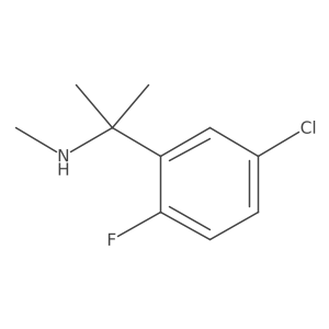 [2-(5-Chloro-2-fluorophenyl)propan-2-yl](methyl)amine Structure