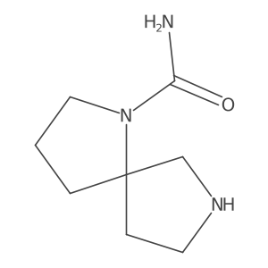 1,7-Diazaspiro[4.4]nonane-1-carboxamide Structure