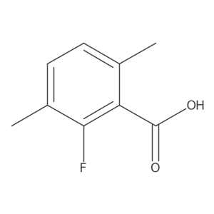 3,6-Dimethyl-2-fluorobenzoic acid结构式