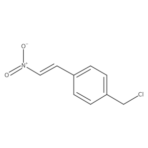 1-(Chloromethyl)-4-[(1E)-2-Nitroethenyl]benzene Structure
