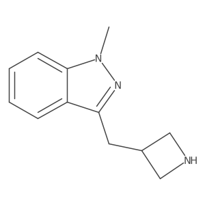 3-(Azetidin-3-ylmethyl)-1-methyl-1h-indazole Structure