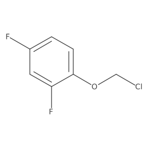 1-(Chloromethoxy)-2,4-difluorobenzene结构式