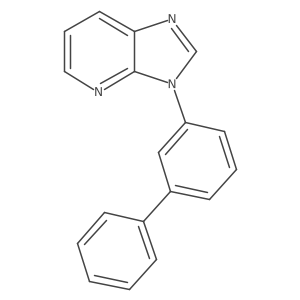 3-(3-Biphenylyl)imidazo[5,4-b]pyridine结构式