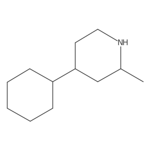 4-Cyclohexyl-2-methylpiperidine Structure