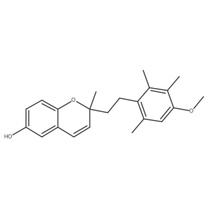 2-[2-(4-Methoxy-2,3,6-trimethylphenyl)ethyl]-2-methylchromen-6-ol Structure