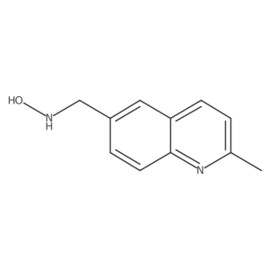 N-[(2-methylquinolin-6-yl)methyl]hydroxylamine结构式