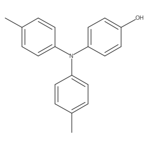 4-(4-methyl-N-(4-methylphenyl)anilino)phenol Structure