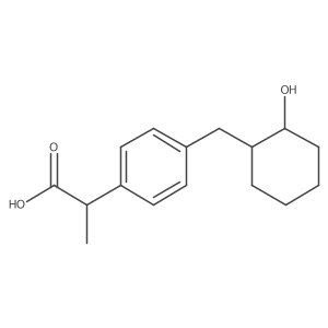 rel-4-[[(1R,2S)-2-Hydroxycyclohexyl]methyl] Pelubiprofen Structure