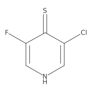 3-Chloro-5-fluoropyridine-4-thiol Structure