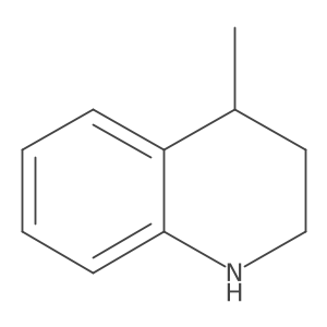 (4R)-1,2,3,4-Tetrahydro-4-methylquinoline结构式