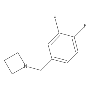 1-(3,4-Difluorobenzyl)azetidine Structure