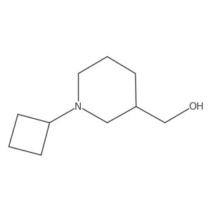 (1-Cyclobutylpiperidin-3-yl)methanol Structure