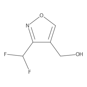 [3-(Difluoromethyl)-1,2-oxazol-4-yl]methanol Structure