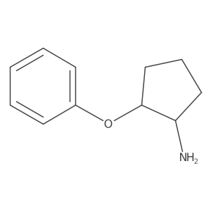 (1S,2S)-2-phenoxycyclopentan-1-amine Structure