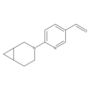 6-{3-Azabicyclo[4.1.0]heptan-3-yl}pyridine-3-carbaldehyde Structure