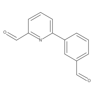 6-(3-Formylphenyl)picolinaldehyde Structure
