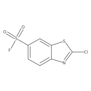 2-Chloro-1,3-benzothiazole-6-sulfonyl fluoride Structure