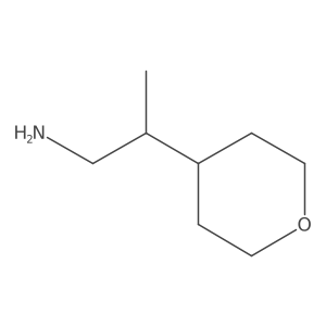 (2S)-2-(oxan-4-yl)propan-1-amine结构式