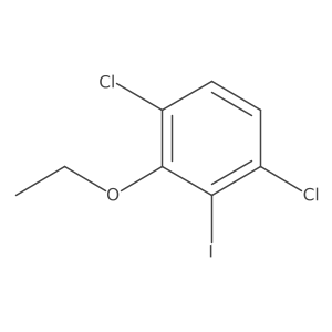 1,4-Dichloro-2-ethoxy-3-iodobenzene结构式