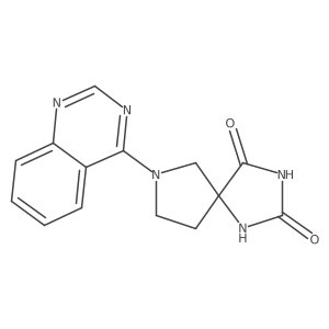 7-(Quinazolin-4-yl)-1,3,7-triazaspiro[4.4]nonane-2,4-dione Structure