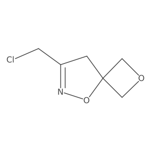 7-(Chloromethyl)-2,5-dioxa-6-azaspiro[3.4]oct-6-ene Structure
