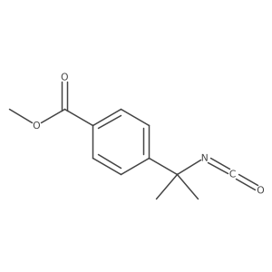 Methyl 4-(2-isocyanatopropan-2-yl)benzoate结构式