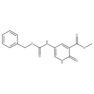 Methyl 5-{[(benzyloxy)carbonyl]amino}-2-hydroxypyridine-3-carboxylate结构式