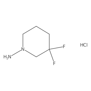 3,3-Difluoro-piperidin-1-ylamine HCl Structure