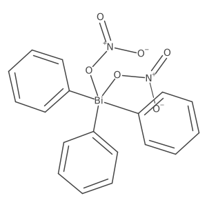 Triphenyl bismuthine dinitrate结构式